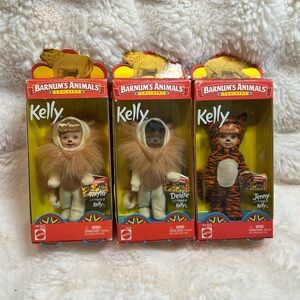 Mattel Brown and White Kelly Dolls Set